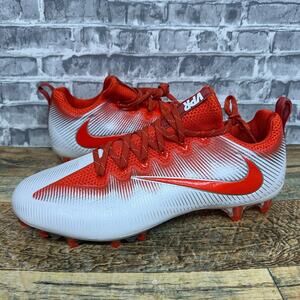 Nike Vapor Untouchable Pro TB Orange White Football Cleats 844816-180 Mens 13